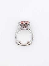 8.8 Cttw Lab Grown & Natural Diamond 18k Gold Ring 11.4 Gram Size 5 Eb1224rxxzdu