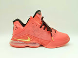 Nike Lebron 19 "Light Crimson" Low Top Sneakers Us Size 8.5 Fwwrdu