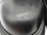 Alexander Mcqueen Black Leather Boots Size 41 Eb0426oxzde