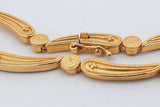 18k Yellow Gold Filigree Necklace 33.3 Grams 17 Inch Eb0526oxxzsa