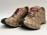 Gucci Run Beige Ebony Mongram Shoes Size 11 Aa1125lrzsa