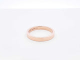 Cartier C De Cartier Wedding Band In 18k Rose Gold 4.2 Grams Size 8 Fw0126ixzdu