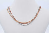 Cartier Trinity 18k Tricolor Gold Necklace 6.8 Grams 18 Inch Eb0626exzde