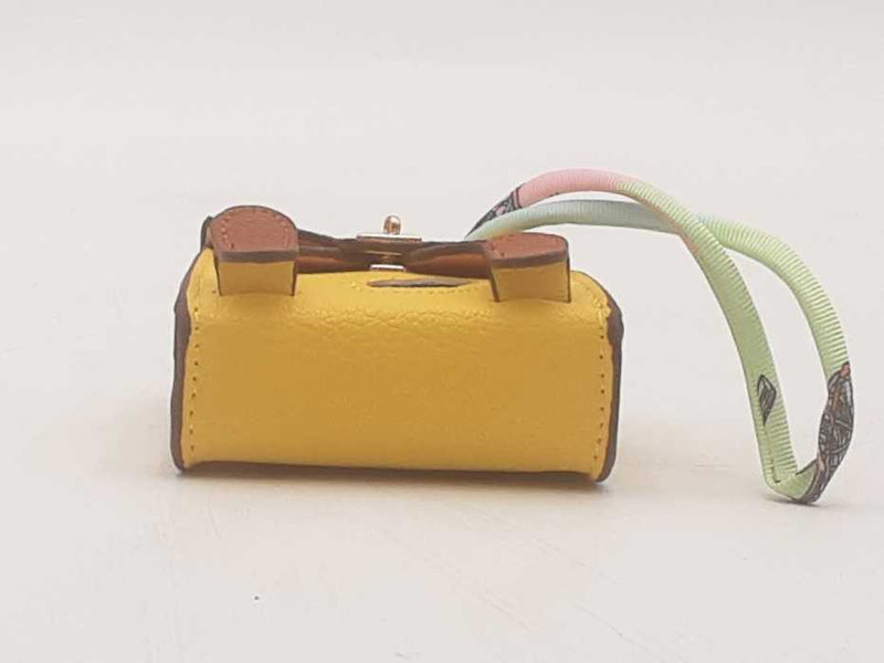 Mini Bag Charm Animated Yellow Aa0825csa