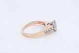 1.38cttw Diamond Ring In 14k Yellow Gold 4.4 Grams Size 6.5 Eb0126lxrzdu
