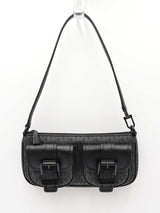 Michael Kors Zoe Small Cargo Pocket Pochette In Signature Logo Canvas Fw1026ordu
