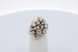 1.19cttw Diamond Ring In 14k Yellow Gold 7.7 Grams Size 3 Eb0726loxzdu