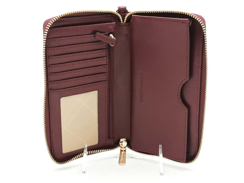 Michael Kors Jet Set Travel Purple Wallet Aa1224wrsa