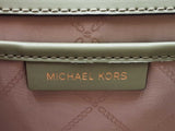 Michael Kors Heather Shoulder Bag In Sage Green Leather Fw0226rrdu