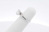 0.9cttw Diamond Ring In 14k White Gold 3.1 Grams Size 3.75 Eb0726ixzsa