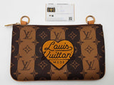 Louis Vuitton X Virgil Abloh X Nigo Lv2 Reverse Monogram Slim Clutch Do1125lcrde