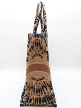 Christian Dior Book Tote Navy Blue Pink Tie Die Large Tote Bag Do0526lpwxde