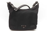 Prada Tessuto Black Nylon Shoulder Bag Eb0826lcrdu