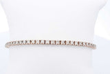 2.4cttw Diamond Tennis Bracelet 14k Yellow Gold 12.7 Grams 7 Inch Eb1225lxxzde