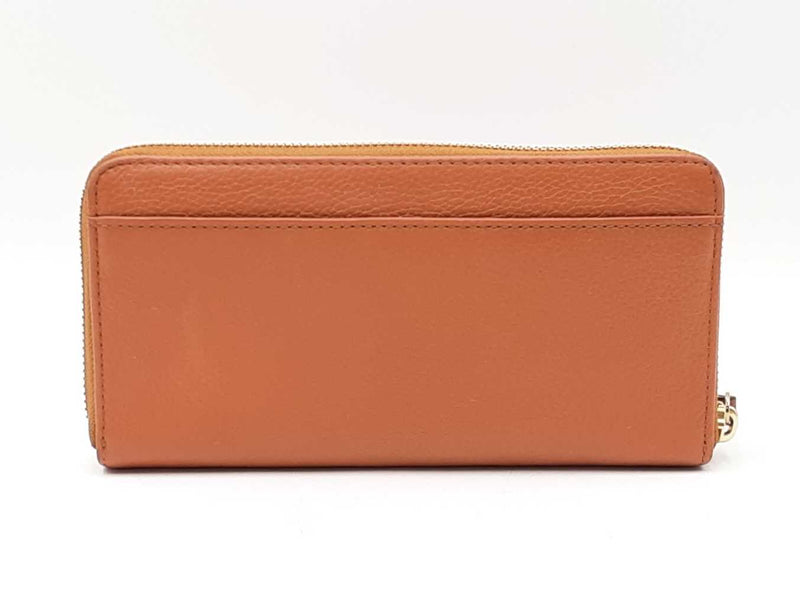 Kate Spade Continental Wallet In Warm Gingerbread Pebbled Leather Fw1025ordu