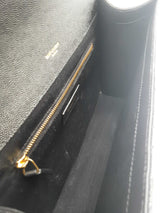 Yves Saint Laurent Envelope Quilted Black Leather Shoulder Bag Eb1225lxxzde