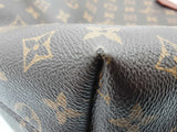 Louis Vuitton Graceful Brown Monogram Coated Canvas Tote Bag Do0525lxzxde