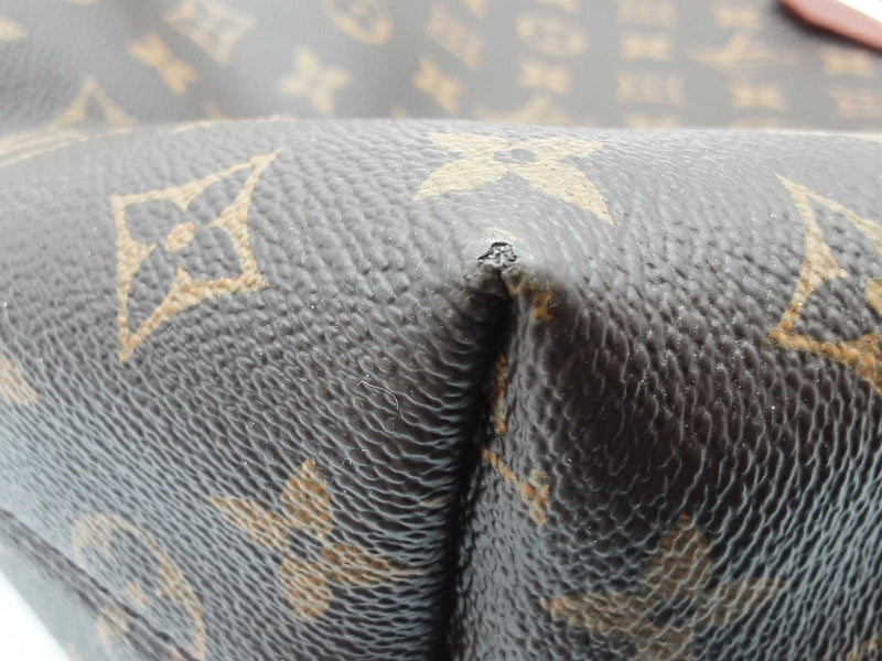 Louis Vuitton Graceful Brown Monogram Coated Canvas Tote Bag Do0525lxzxde