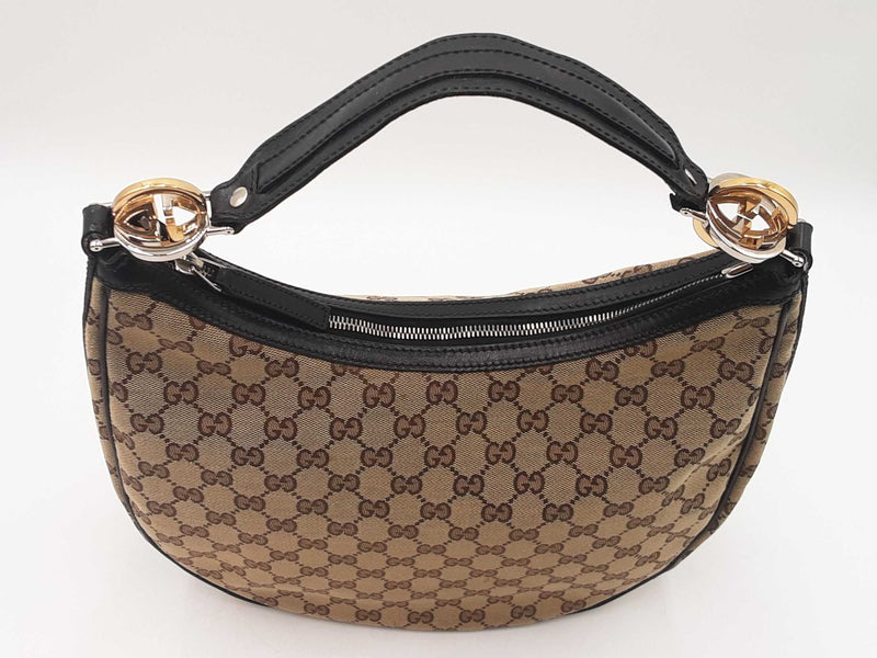 Gucci Twins Hobo Bag In Gg Monogram Canvas Fw0625orzdu
