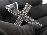 2.20 Cttw Diamond & 14k White Gold Cross Pendant 14.8 Grams Fw0426crxdu