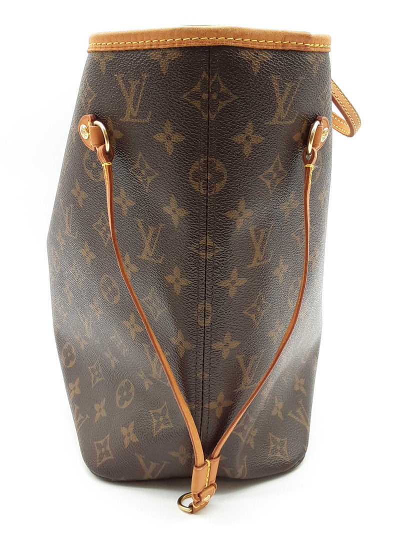 Louis Vuitton Neverfull Brown Monogram Tote Bag Do1024ixzde