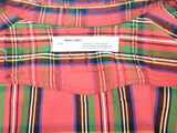 Virgil Abloh Off White Button Up Flannel Red Size Small Aa0226ozxsa