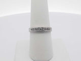 .21ctw 14k White Gold 2.7 Grams Ring Size 7.5 Sd0625lwzsa
