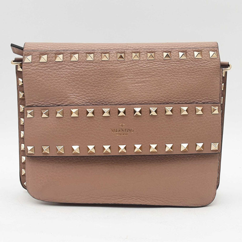 Valentino Garavani Pebbled Calfskin Rockstud Crossbody Sd0625pzxsa