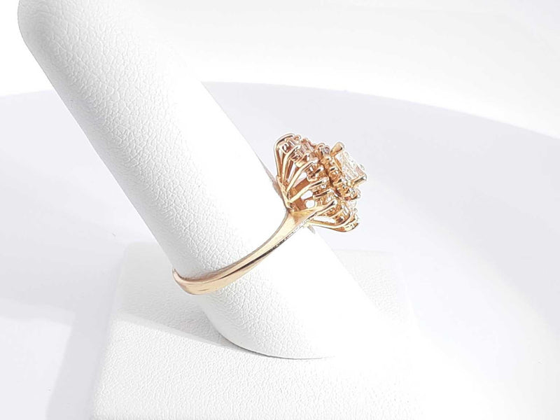 .66ctw Diamonds 14k Yellow Gold 14k 4.1 Grams Ring Size 8 Sd0925przsa