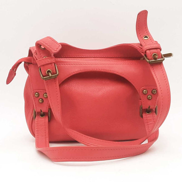 Marc Jacobs Vermillion Leather Baby Devon Bag Sd0525lrsa
