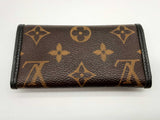 Louis Vuitton Macassar Multiples 6 Key Brown Monogram Coated Canvas Case0924crde