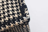 Christian Dior Houndstooth Embroidered Book Tote Bag Eb0826exzde