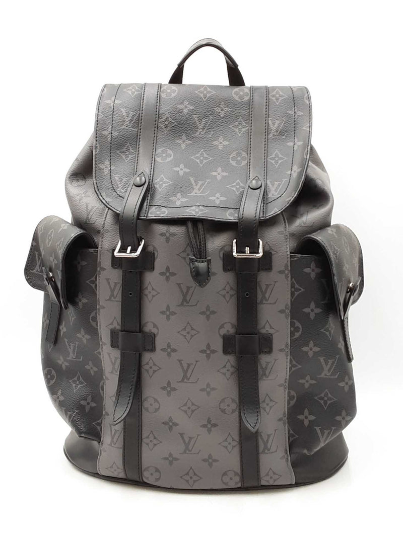 Louis Vuitton Christopher Mm Backpack In Monogram Eclipse Canvas Fw1025lwrxdu