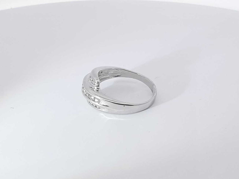 .48ctw Diamonds 14k White Gold 14k 4.9 Grams Ring Size 8 Sd0725lszsa
