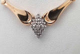 0.23cttw Diamond Pendant Necklace 10k Yellow Gold 4.4 Grams 16 Inch Eb0826lcrsa