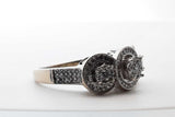 10k White Gold Diamond Anniversary Ring Size 7 3.5g .05cttw Lh0724lrxde