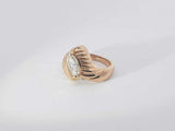 .50ctw Diamond 14k Yellow Gold 3.5 Grams Ring Size 4.5 Sd0625pzxsa