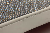 Christian Louboutin Junior Strass Flat Sneakers Size 41.5 Eb0426worsa