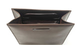 Gucci Tom Ford Metallic Leather Convertible Top Handle Clutch Sd0626lzxdu