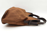 Gucci 107752 Gg Brown Canvas Leather Hobo Shoulder Bag Do0726exde