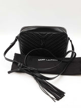 Yves Saint Laurent Chevron Quilted Leather Lou Crossbody Camera Bag Eb0826pcrdu