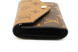 Louis Vuitton Monogram Reverse Canvas Victorine Wallet Eb0726orxde