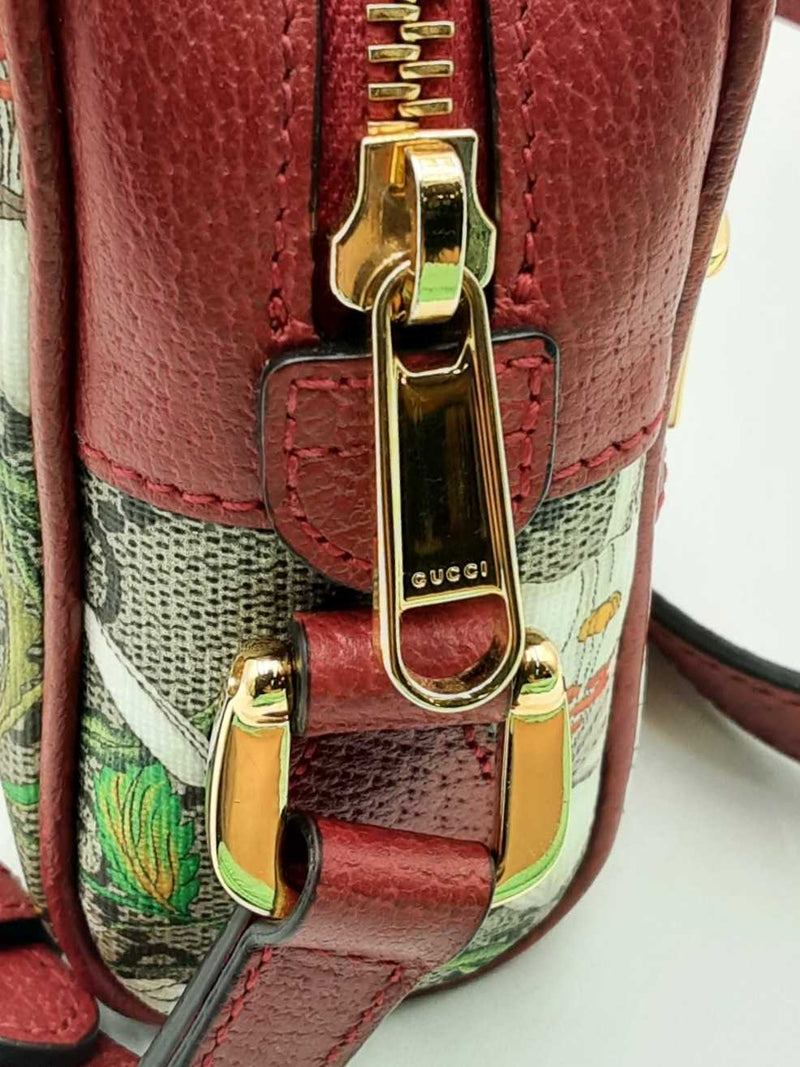 Gucci Ophidia Flora Gg Coated Canvas Shoulder Bag Fw1124wxzsa