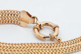 18k Yellow Gold Woven Chain Necklace 29.5 Grams 16 Inch Eb0526owxzsa