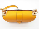 Michael Kors Greenwich Convertible Yellow Leather Crossbody Bag Sd0626wzde