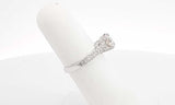 14k White Gold 1.53ctw Diamond Ring Size 5.5 Eb0424rpxdu