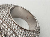 5.0 Cttw Lab Grown Diamonds 10k Two Tone Gold 49.0g Ring Size 9.5 Do1125plrrde