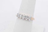 0.9cttw Lab Grown Oval Diamond Ring In 14k Yellow Gold 1.5g Size 7 Eb0826prxsa