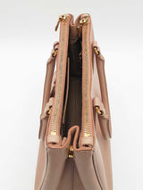 Prada Galleria Pink Saffiano Leather Tote Bag Eb0126wrxsa