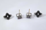 David Yurman Petite Chatelaine 925 & Amethyst Stud Earrings 2.2 Gram Fw0426oordu